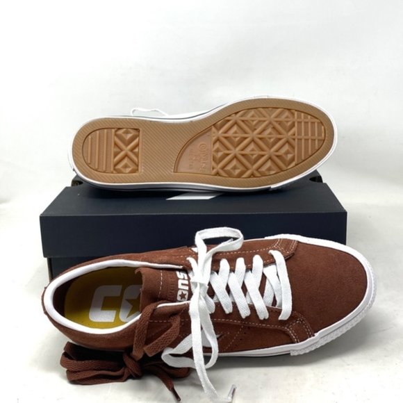 Converse One Star Pro OX Low Sneakers Brown Suede For Men's Casual Shoes A02945C - Picture 5 of 10